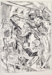 Gli ultimi, di Max Beckmann da Max Beckmann