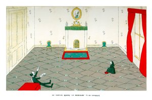 Mr Tennyson, legge In Memoriam al suo Sovrano, 1904 da Henry Maximilian Beerbohm