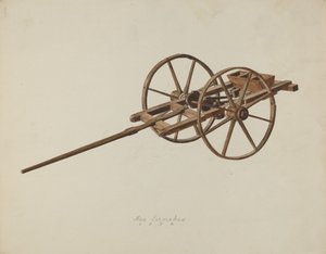 Modello di piantatrice di patate, 1938