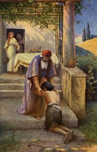 Il figliol prodigo, scena del Nuovo Testamento
