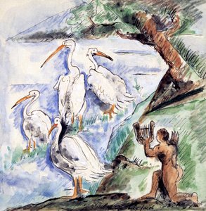 Orfeo con i pellicani, c. 1900-1944