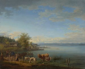 Riva orientale del lago di Starnberg