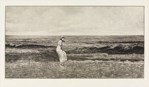 Al mare (Intermezzi, Opus IV, foglio 2) da Max Klinger