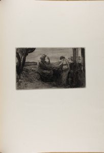 Cristo e la Samaritana, da Una Vita da Max Klinger
