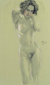 Nudo femminile da Max Klinger