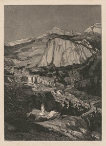 Intermezzo: Notte al chiaro di luna Opus IV, 5, 1881 da Max Klinger