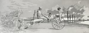 Amore, morte e oltre, 1881, tavola XII da 