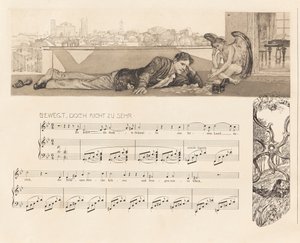 Opus XII, Fantasia di Brahms, 1894 da Max Klinger