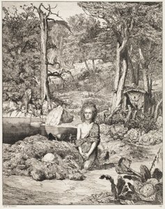 Simplicius presso la tomba dell