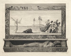 Vom Tode I, (Opus II, 1889) No. 10 da Max Klinger