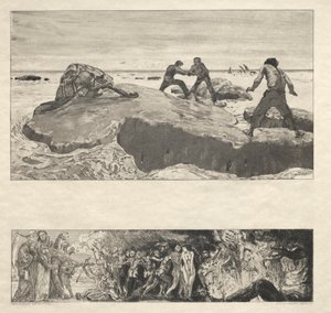 Vom Tode I, (Opus II, 1889) No. 2 da Max Klinger
