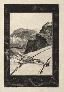 Vom Tode I, (Opus II, 1889) No. 8 da Max Klinger