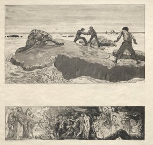 Vom Tode I, Opus II, 1889 No. 2 da Max Klinger