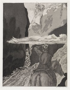 Davanti alla torre (Tenda, opus XIV, parte 2, n. 36) da Max Klinger