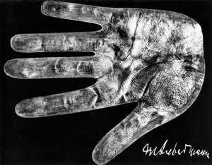 Impronta della mano di Max Liebermann