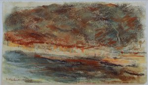Paesaggio serale ad Amburgo da Max Liebermann