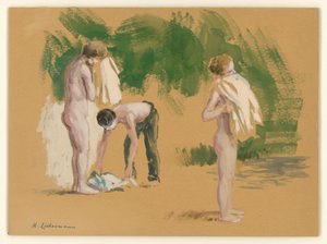 Badende Knaben da Max Liebermann