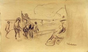 Ragazzi che fanno il bagno da Max Liebermann