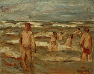 Ragazzi che fanno il bagno da Max Liebermann