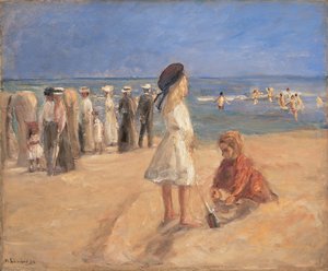 Vita da spiaggia, 1916 da Max Liebermann