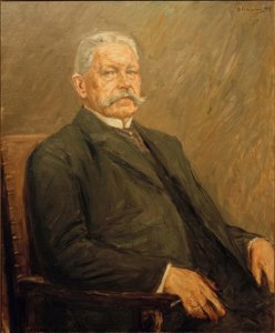 Ritratto del presidente del Reich Paul von Hindenburg