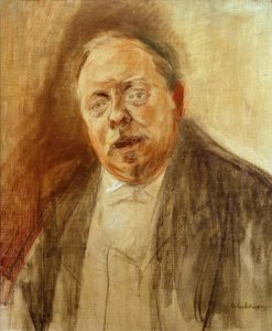 Studio di ritratto del barone Alfred von Berger da Max Liebermann