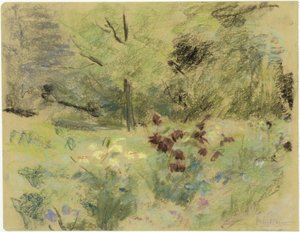 Fiori e alberi da Max Liebermann