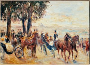 Corso sul Monte Pincio da Max Liebermann