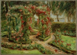 Il giardino delle rose a Wannsee da Max Liebermann