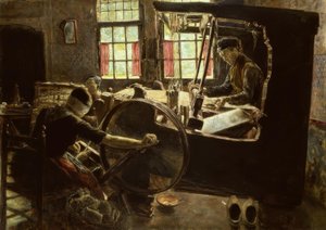 Il tessitore da Max Liebermann