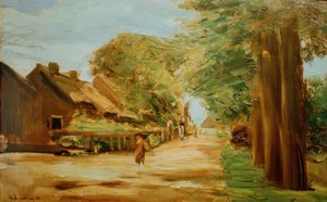 Strada del villaggio a Laren