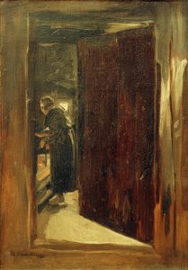 Donna in cucina – Vista