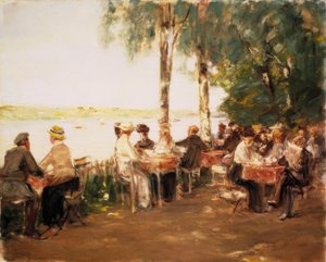Ristorante sul giardino vicino all