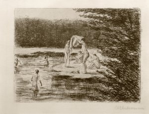 Max Liebermann, Ragazzi che fanno il bagno