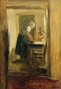 Stiratrice da Max Liebermann