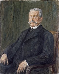 Ritratto del presidente Paul von Hindenburg da Max Liebermann