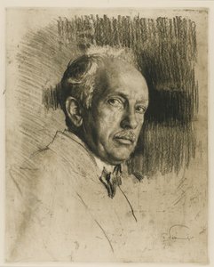 Ritratto del compositore Richard Strauss, 1864-1949