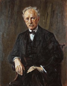 Ritratto del compositore Richard Georg Strauss da Max Liebermann