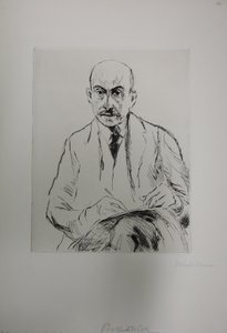Autoritratto a 70 anni da Max Liebermann
