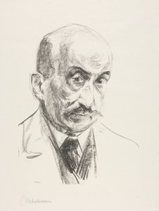 Autoritratto, 1921 da Max Liebermann