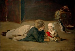 Bambini che giocano – Studio