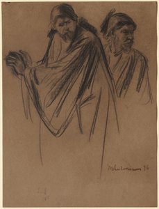 Studi per San Paolo sulla Via di Damasco da Max Liebermann