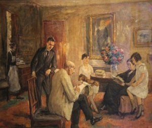 La famiglia Liebermann da Max Liebermann