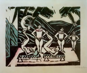 acrobati da Max Pechstein