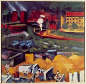 Vista di Schmargendorf da Max Pechstein