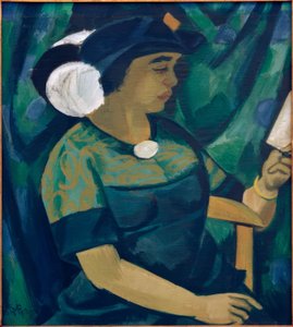 Ritratto di Lotte Pechstein da Max Pechstein