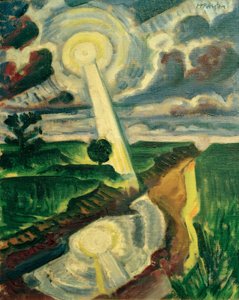 Luce solare incidente da Max Pechstein