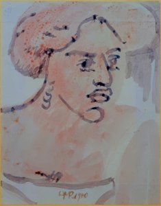 Ritratto di donna da Max Pechstein