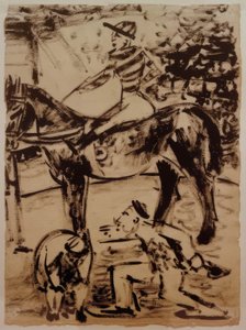 Nel circo da Max Pechstein