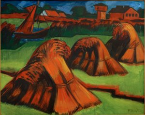 Bambole di paglia da Max Pechstein